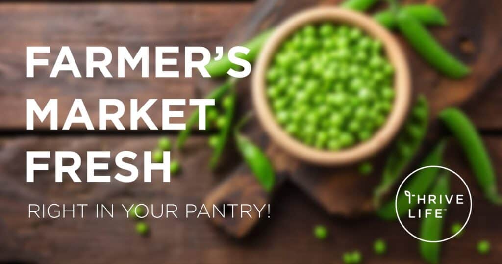 Farmers market fresh right in your pantry! 