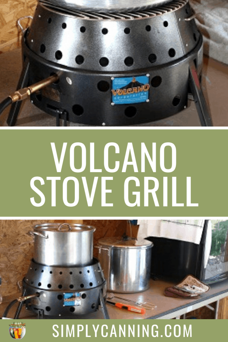 Volcano Stove Grills Great for Outdoor Canning!
